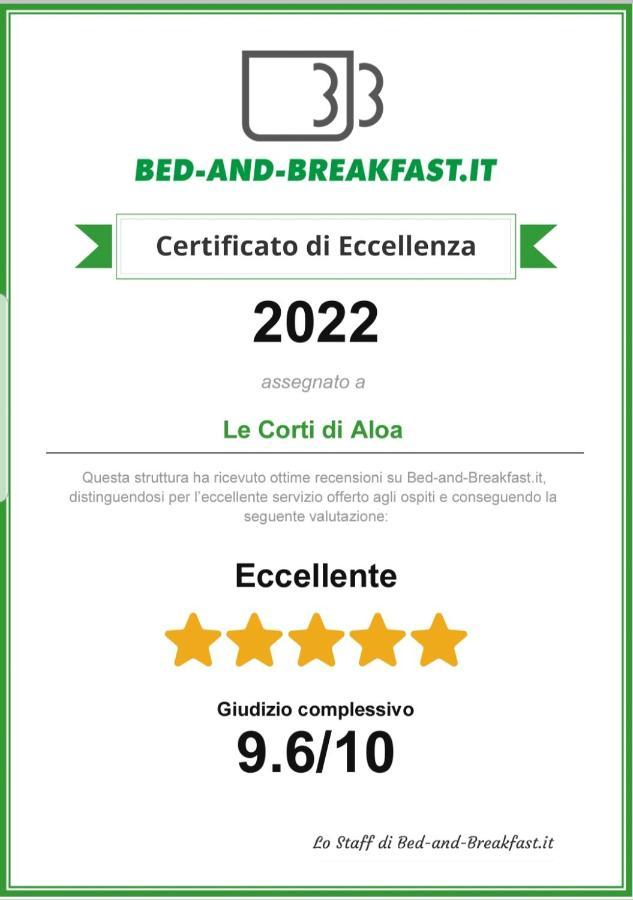 B&B Le Corti Di Aloa San Pantaleo Extérieur photo